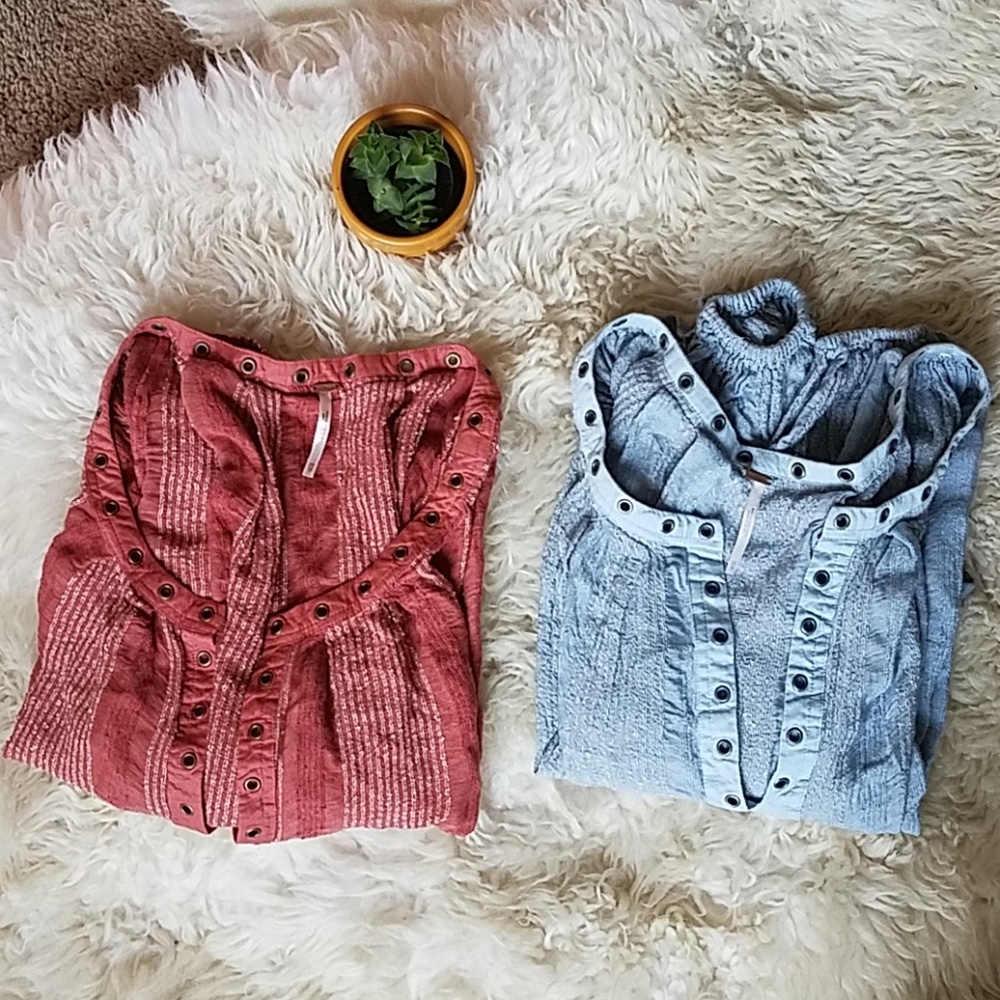 Free People Against All Odds Blouse